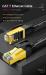 Патч-корд Samzhe SSTP CAT 7, 0.5 m, Black