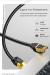 Патч-корд Samzhe SSTP CAT 7, 0.5 m, Black