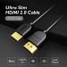 Кабель Erston Ultra Slim HDMI-HDMI, 5 m, v2.0 (PCH-301)