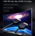 Кабель Erston Ultra Slim HDMI-HDMI, 1 m, v2.0 (PCH-301)