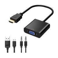 Адаптер Erston HDMI Male - VGA Female with 3.5 mm&USB cable (PCZ-2015)