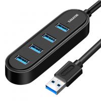 USB-хаб Samzhe 4 порта, USB 3.0,  0.3 m (JXQ-C01)