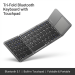 Клавіатура бездротова складана Erston Mini Bluetooth (UKR / EN / RU)