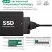 Адаптер Erston USB Type C / USB 3.0 - SATA 2.5" 22pin, 0.38 m