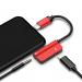 Адаптер Erston 2 in 1 USB Type C - 3.5mm Jack + PD Fast Charging (PCT-3000)