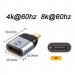Адаптер Erston USB Type C - DisplayPort 1.4 Female (PCT-2002)