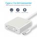 Адаптер Erston USB Type C - DVI Female, 0.2 m (PCT-1014)