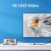 Адаптер Erston USB Type C - HDMI 4K Female, 0.2 m (PCT-1012)