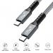 Кабель Erston USB 4.0 Type C - Type C, 240W, 0.5 m