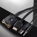 Кабель Erston VGA Male - HDMI Male with 3.5 mm&USB cable, 2 m (PCZ-3017)